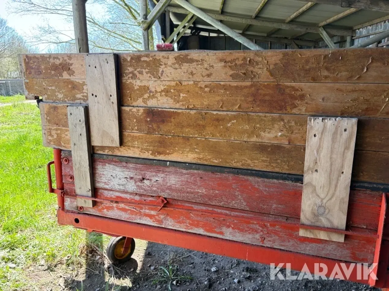 Billede 9 - Aflæsservogn Roland Med møgspreder, aflæsser og sideaflæsser