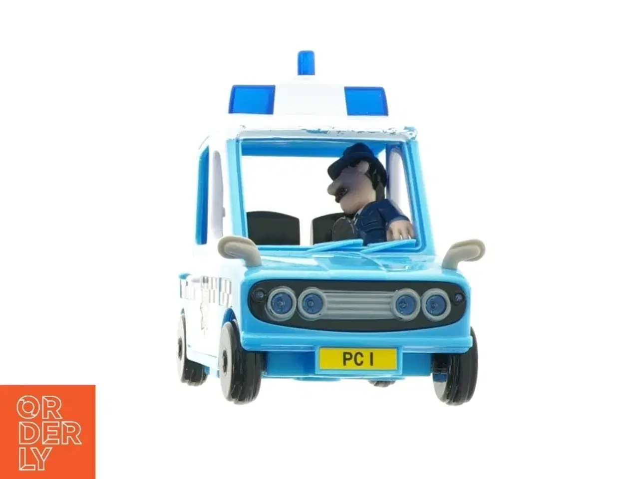 Billede 2 - Politi legetøjsbil (str. 14 x 10 cm)