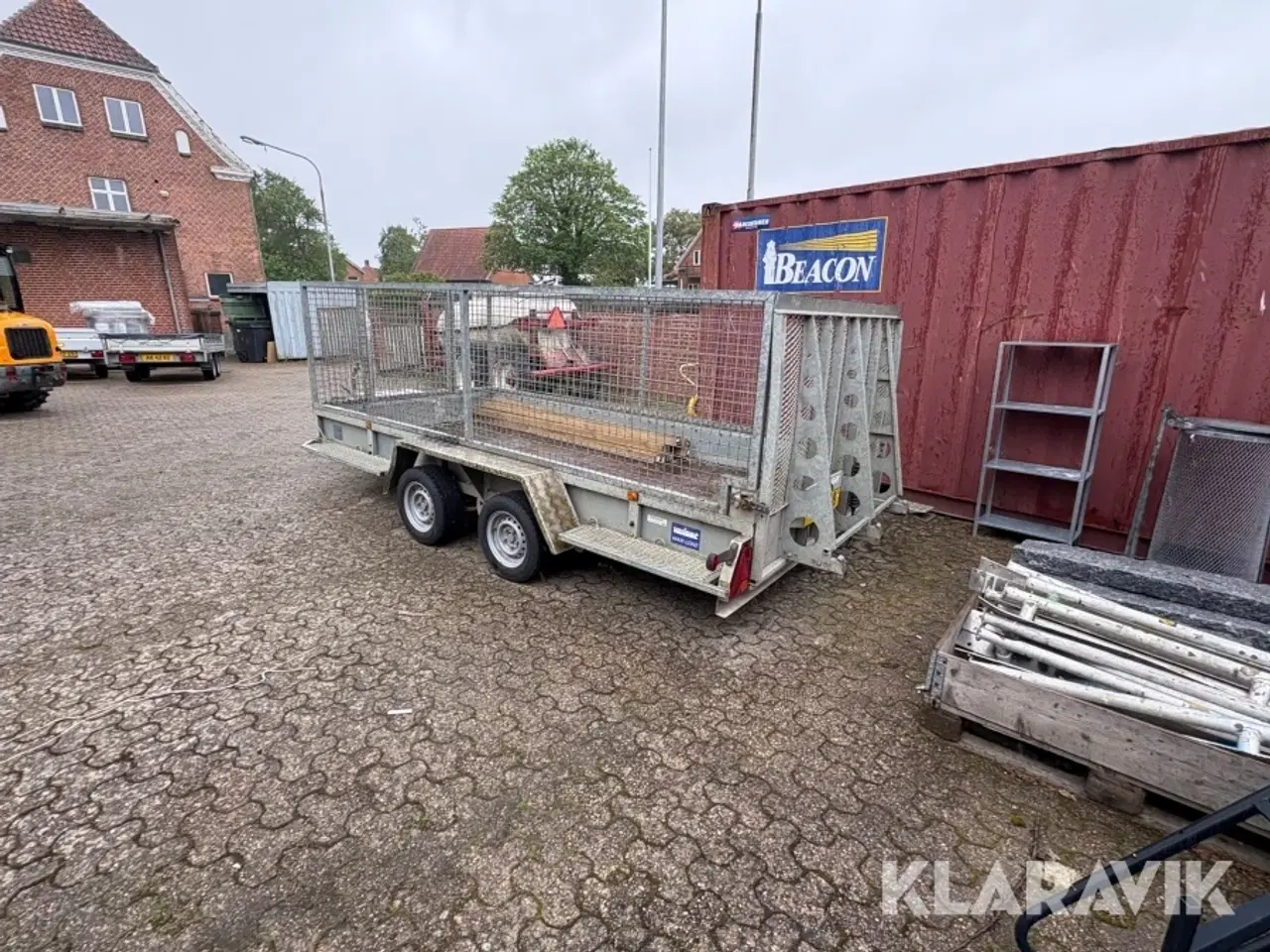 Billede 4 - Maskintrailer Variant Maxi load med sider