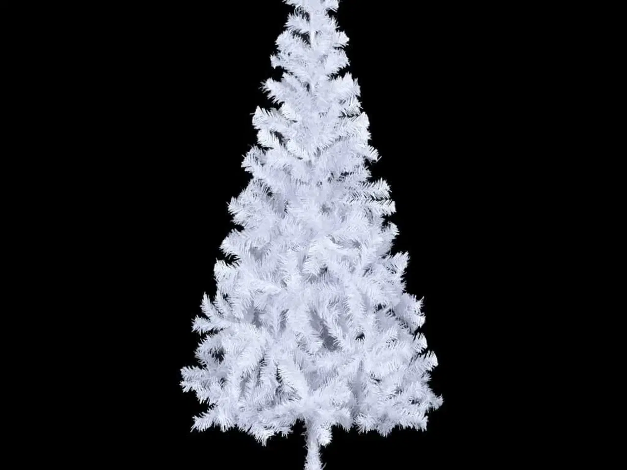 Billede 2 - Kunstigt juletræ med juletræsfod 180 cm 620 grene