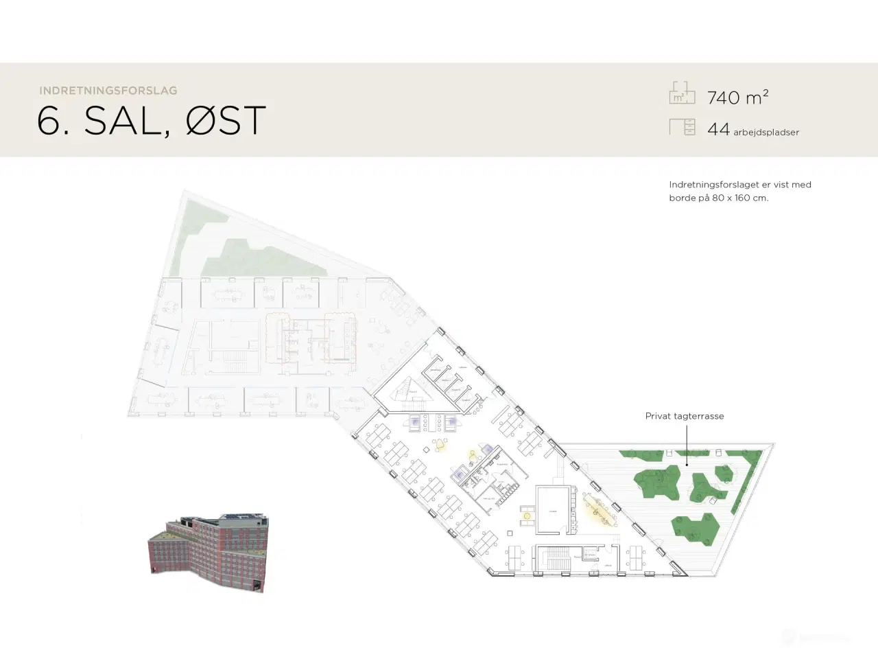 Billede 15 - CPH PULSE – Udsigt og privat tagterrasse