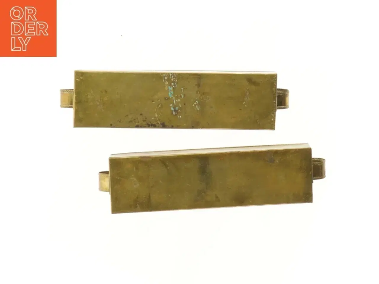 Billede 3 - Antikke adventsstager (str. 27x7,5 cm)