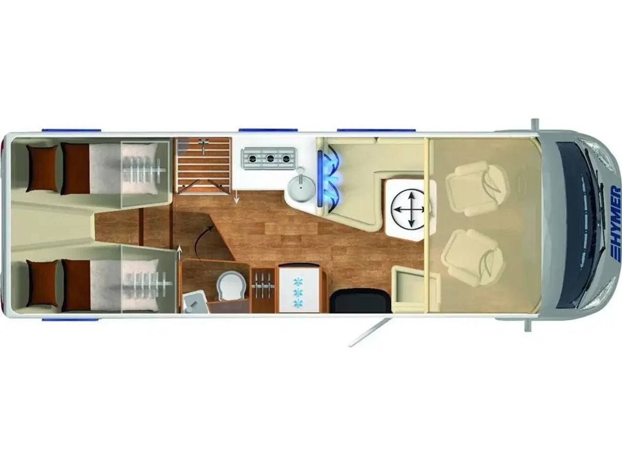 Billede 1 - 2021 - Hymer Masterline BML I780