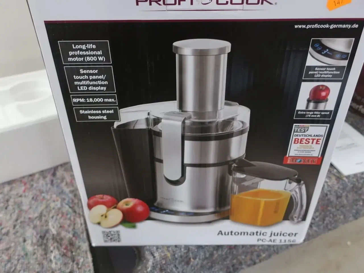 Billede 3 - Juicer PROFI COOK PC-AE 1156