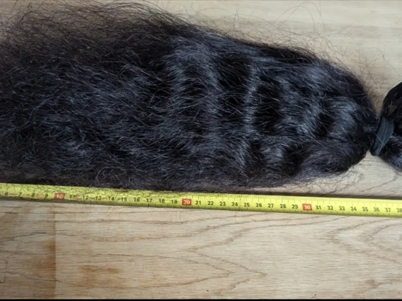 Billede 1 - Human hair extensions 42 cm