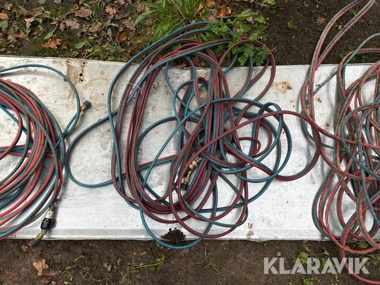 Billede 5 - Skærebrænder slanger med fittings AGA 12 styk