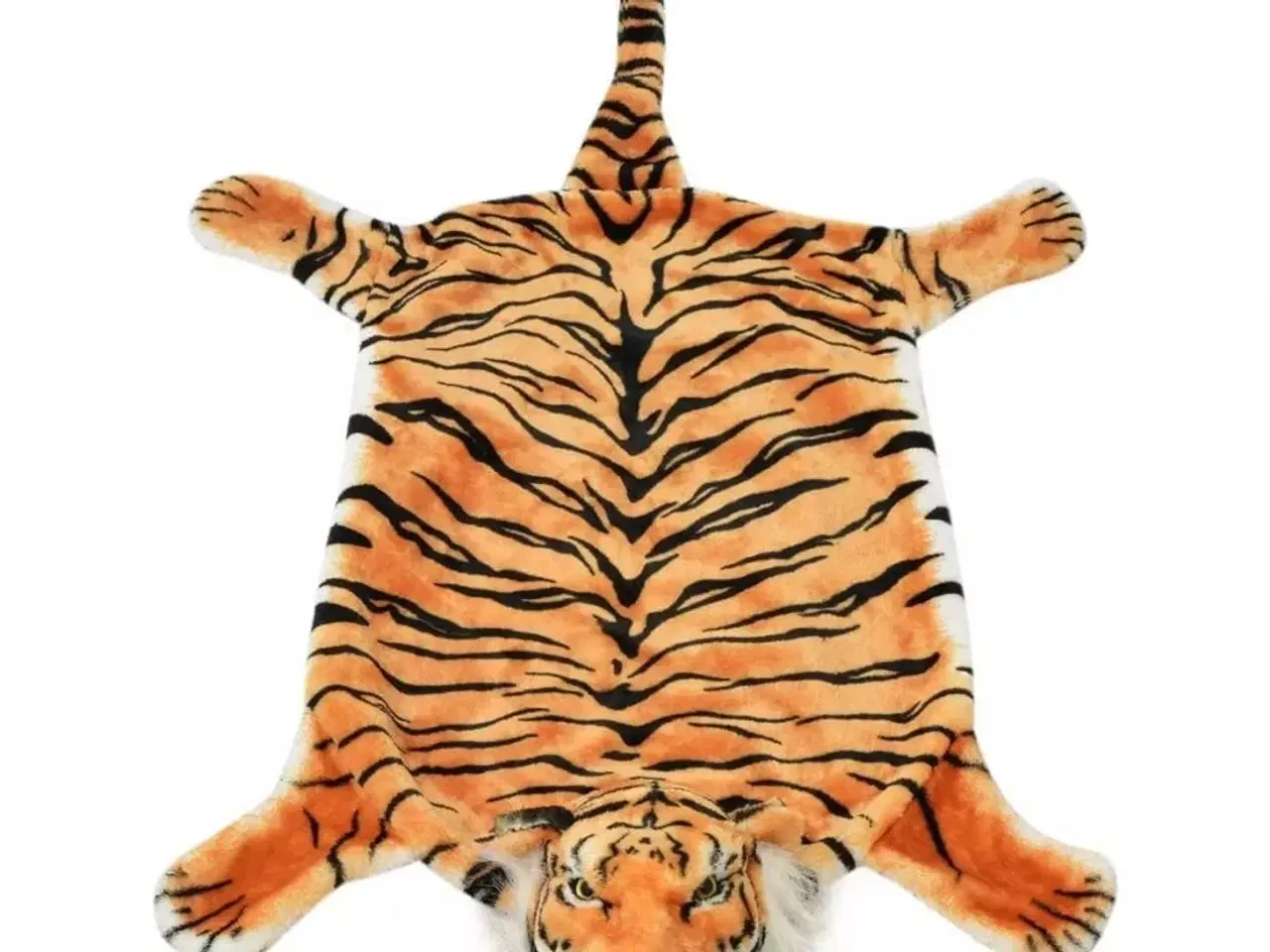 Billede 3 - Tigertæppe plys 144 cm brun