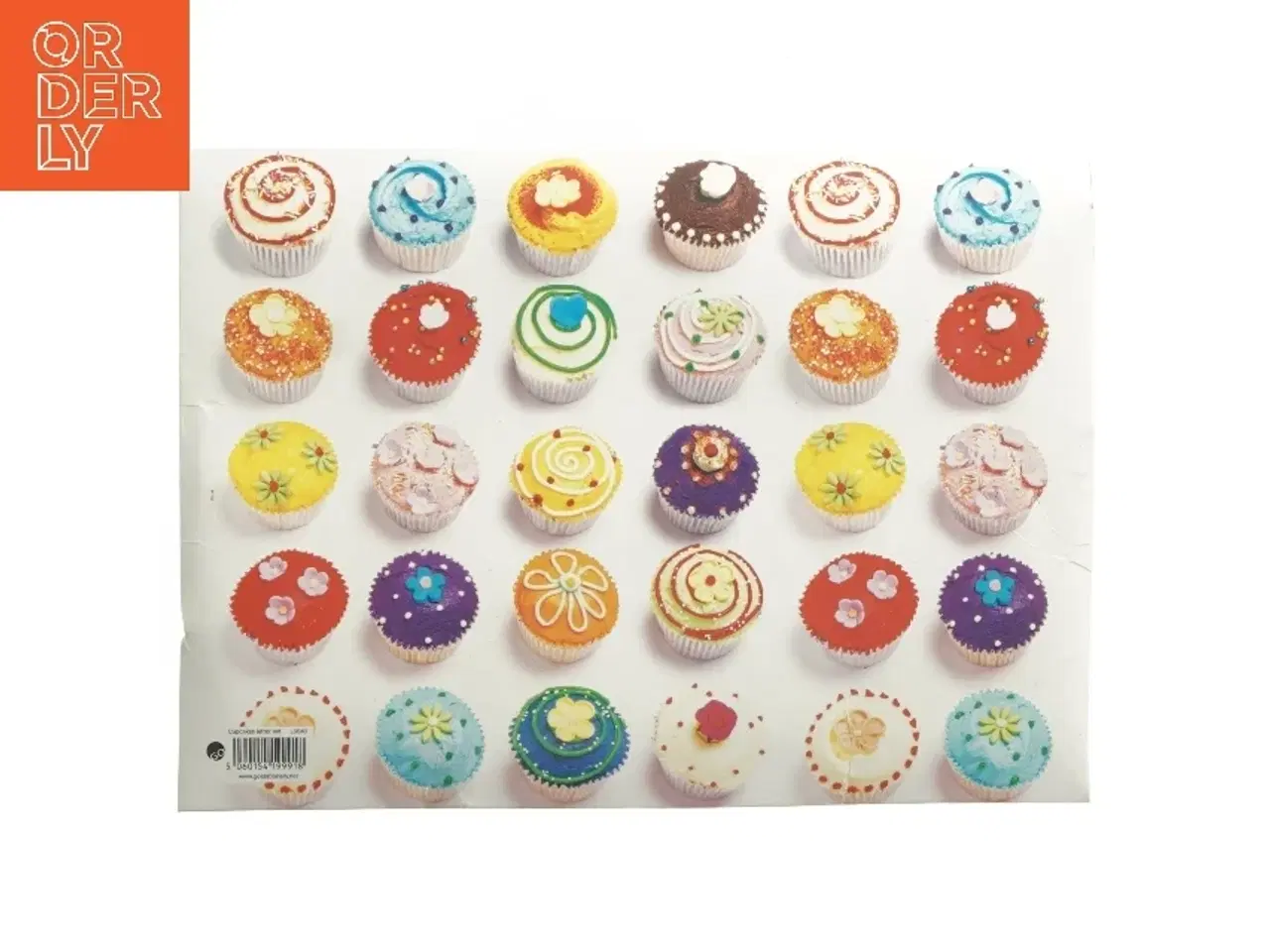 Billede 2 - Brevpapir og kuverter = Skrivesæt med cupcake-motiv fra Gostationary (str. 26x19 cm)