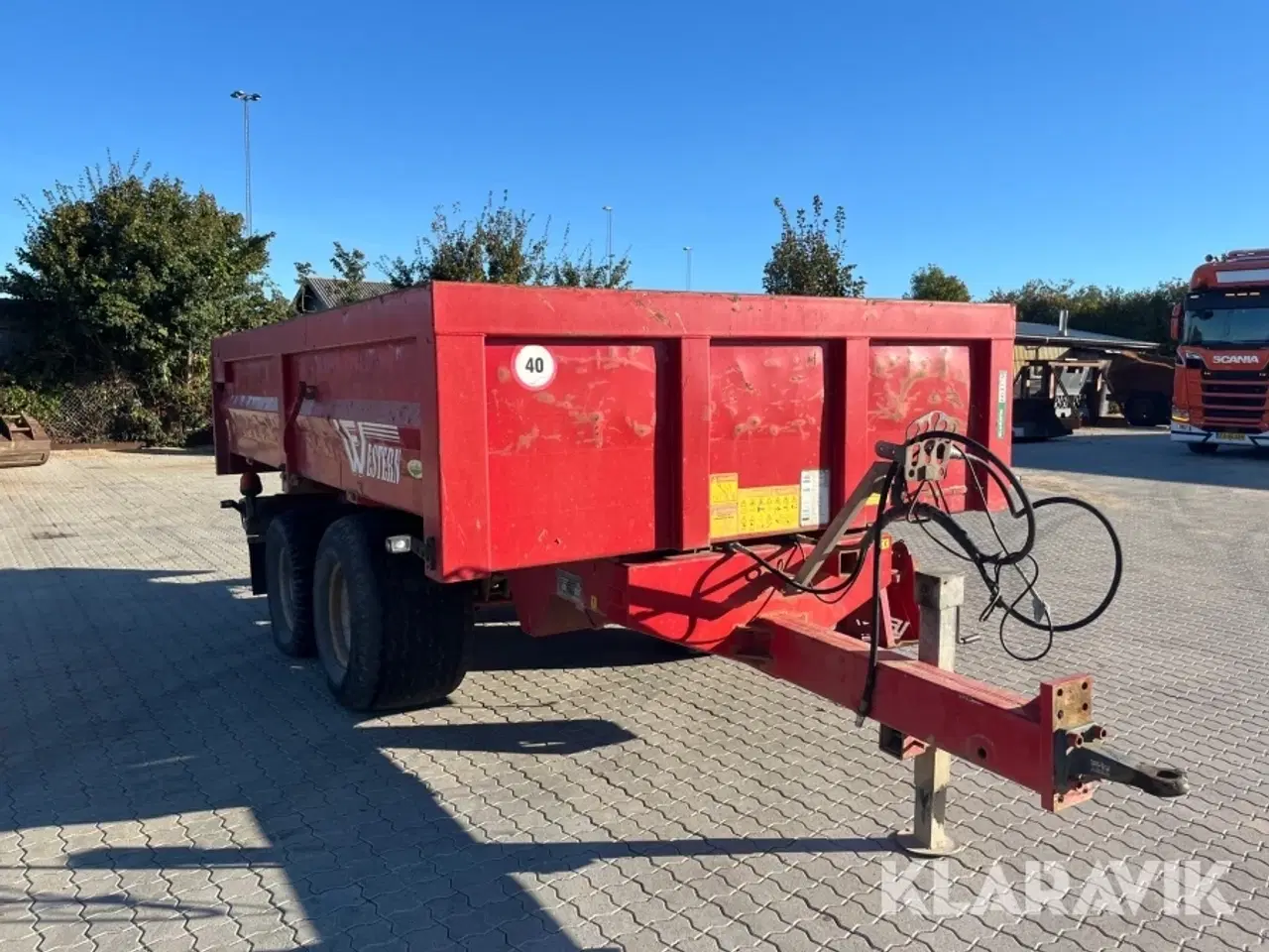 Billede 2 - Tipvogn Western WF 10 LDH