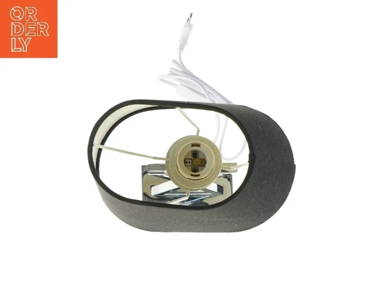 Billede 2 - Bordlampe med sort skærm (str. 46 cm)