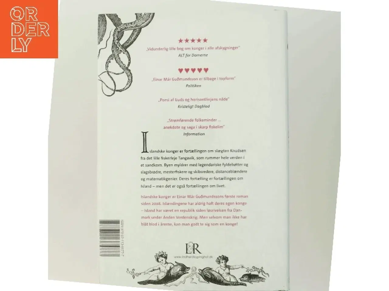 Billede 3 - Islandske konger : roman af Einar Már Guðmundsson (Bog)