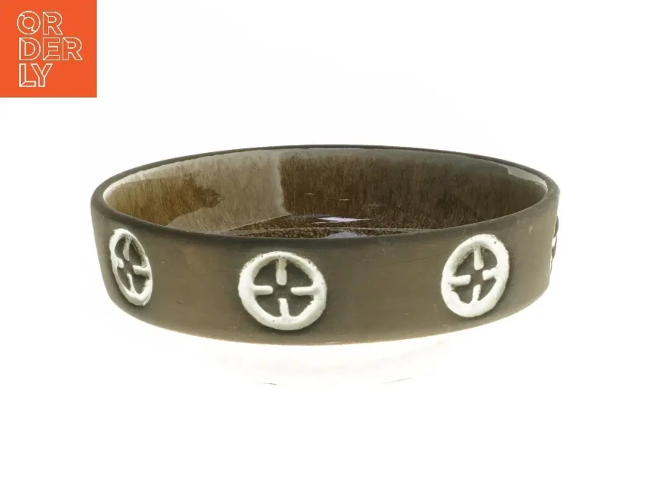 Billede 1 - Skål med mønster (str. Ø 15 cm)