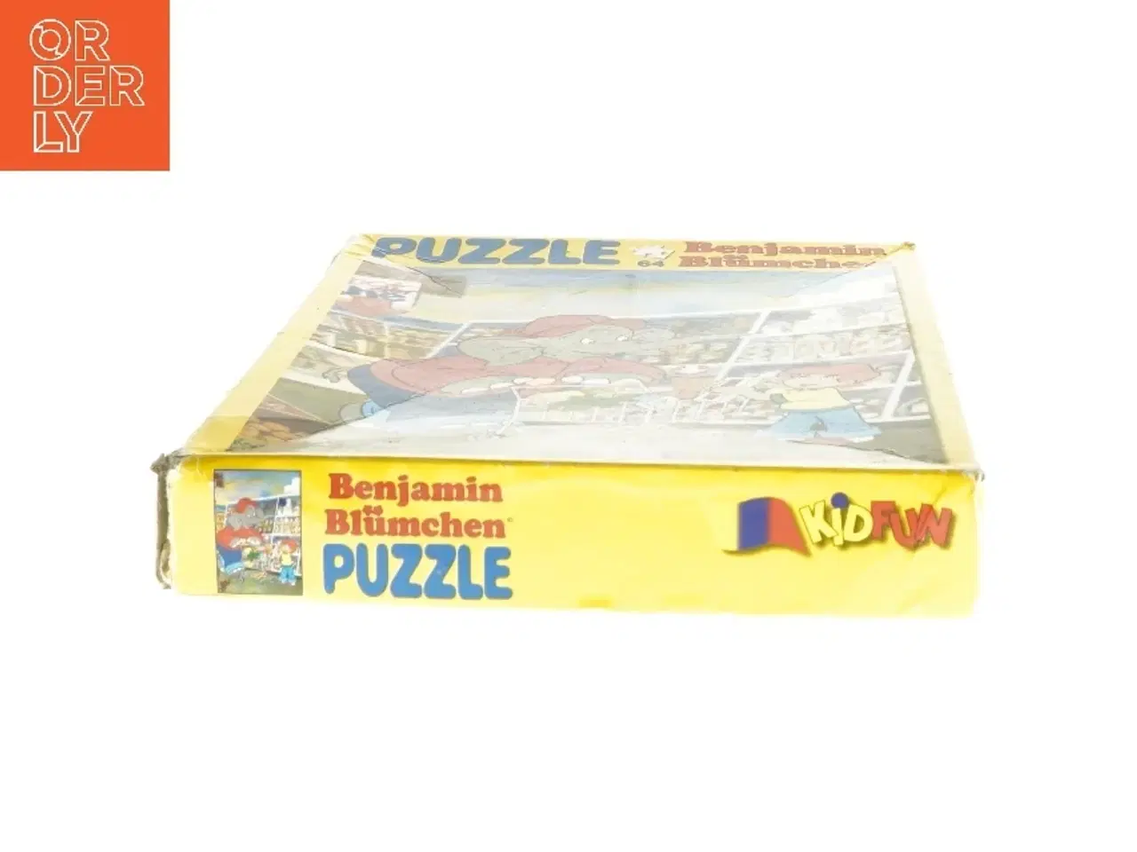 Billede 2 - Benjamin Blümchen puslespil 64 brikker fra Kidfun (str. 4x28x19 cm)