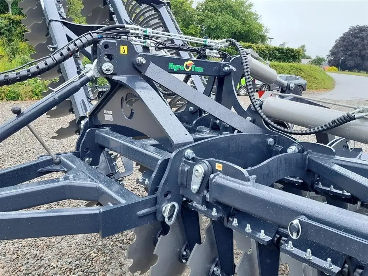 Billede 12 - AGRO - TOM 6 Meter discharve  Agro-Tom 6 m. bugseret disc harve