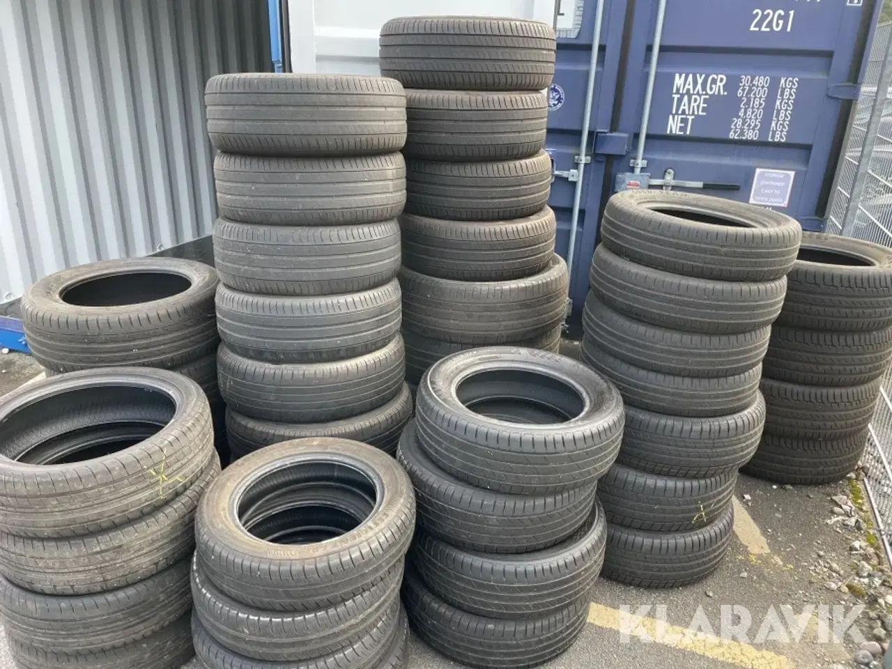 Billede 1 - Løse dæk Goodyear/Continental/kumho/Bridgestone 12 sæt.