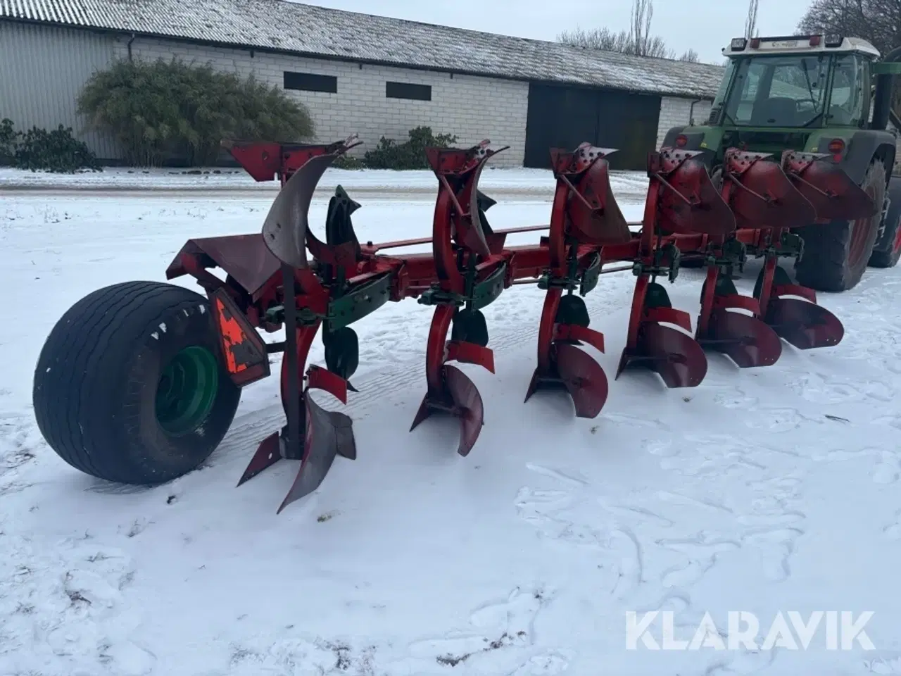 Billede 5 - Halvbugseret Vendeplov Kverneland PB85 6-furet