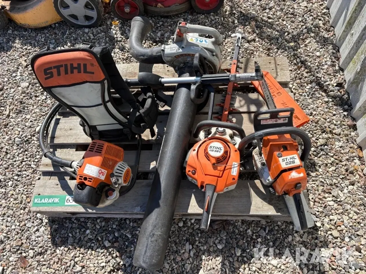 Billede 1 - Havemaskine lot Stihl, Shred Fr130T, Hs56C, 026