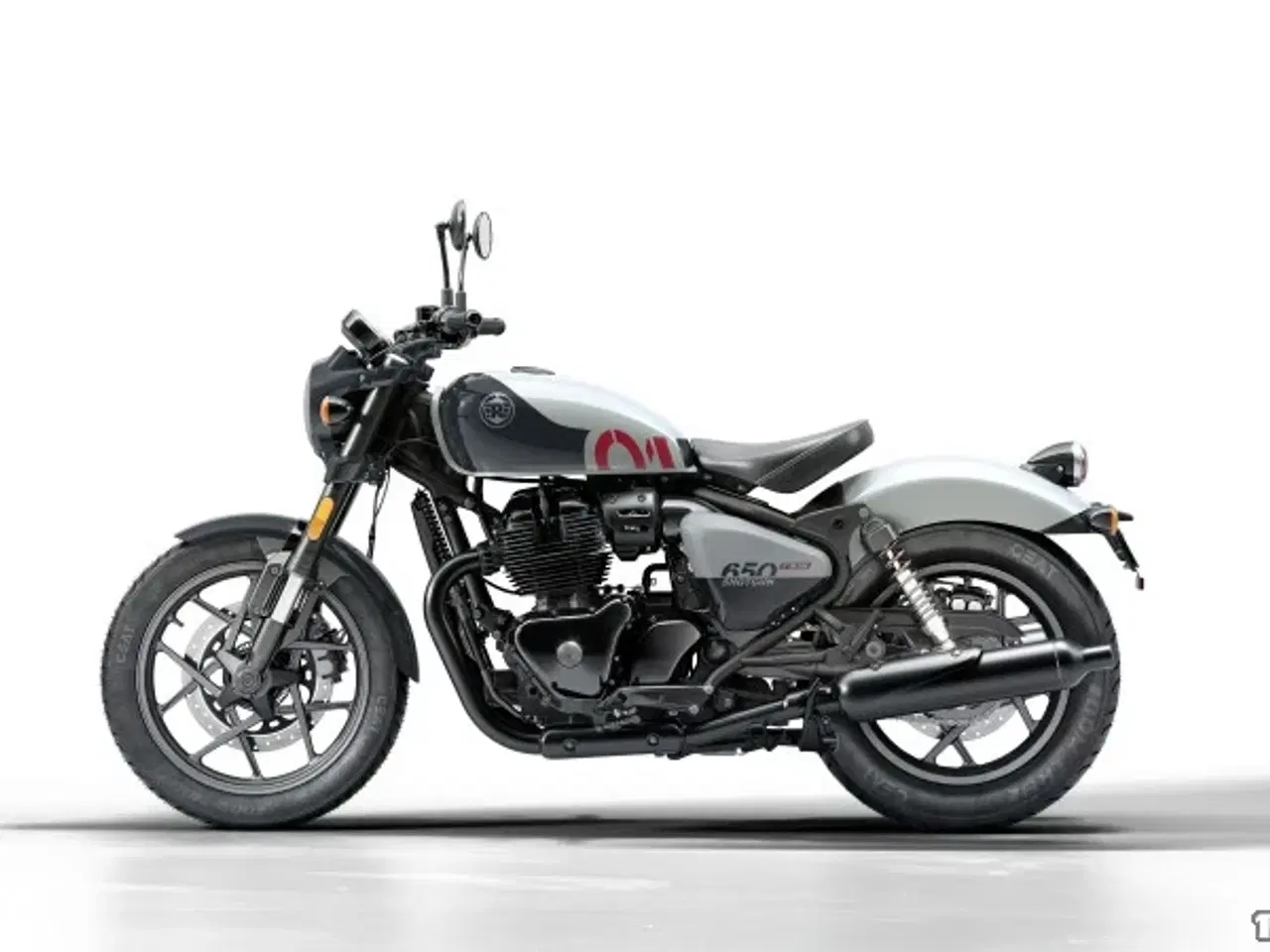 Billede 13 - Royal Enfield Shotgun 650 Sheet Metal Grey Bobber