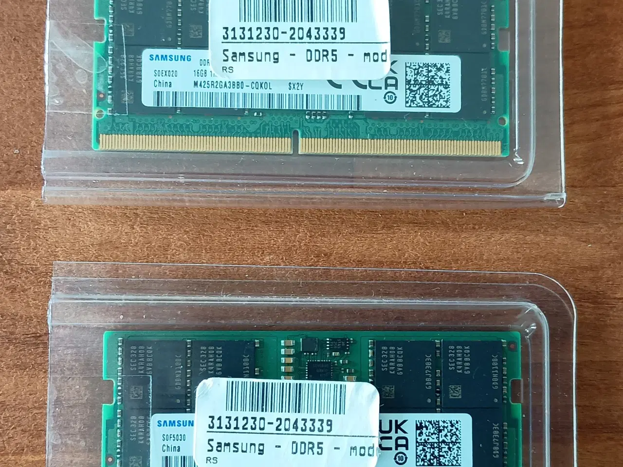 Billede 1 - 2 x Samsung / DDR5 / module / 16 GB