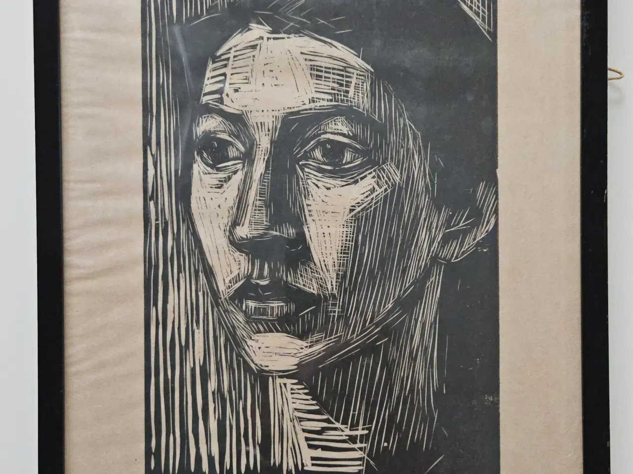 Billede 1 - Originalt grafisk kunstværk – signeret Jane Auring