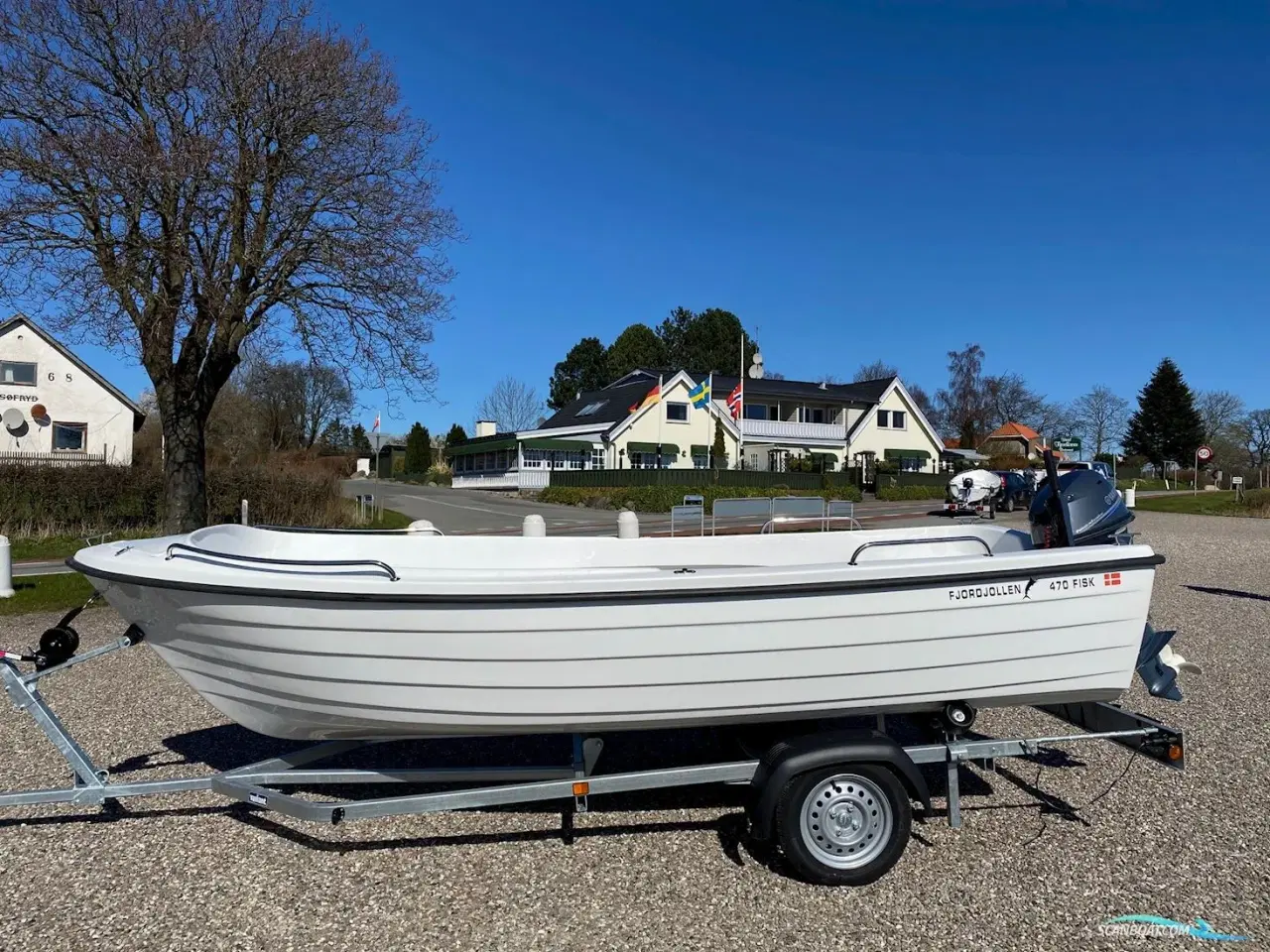 Billede 5 - Fjordjollen 470 Fisk på Lager