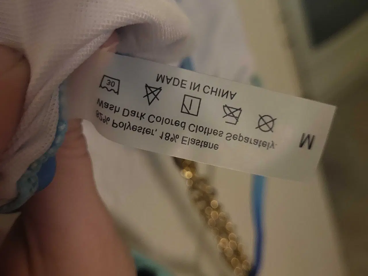 Billede 8 - Blå&Turquoise Bikini Med Nederdel