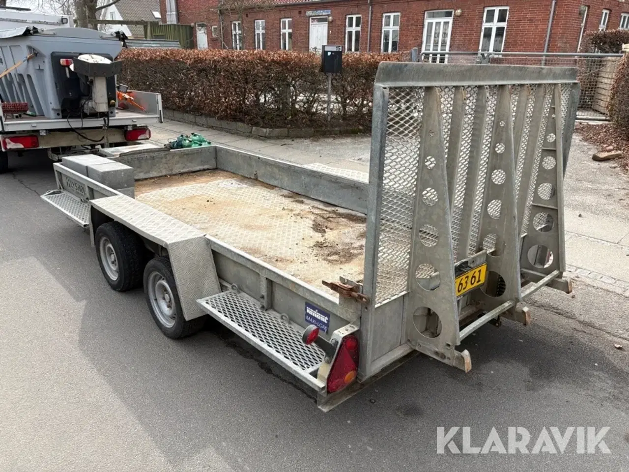 Billede 3 - Maskintrailer Variant 3500 kg 2-akslet