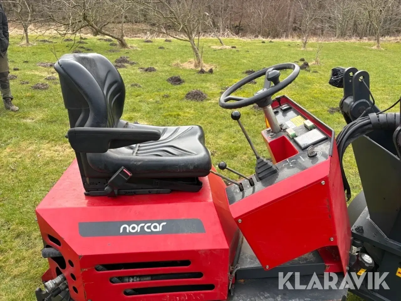 Billede 12 - Minilæsser Norcar 760 med udskud og tilbehør