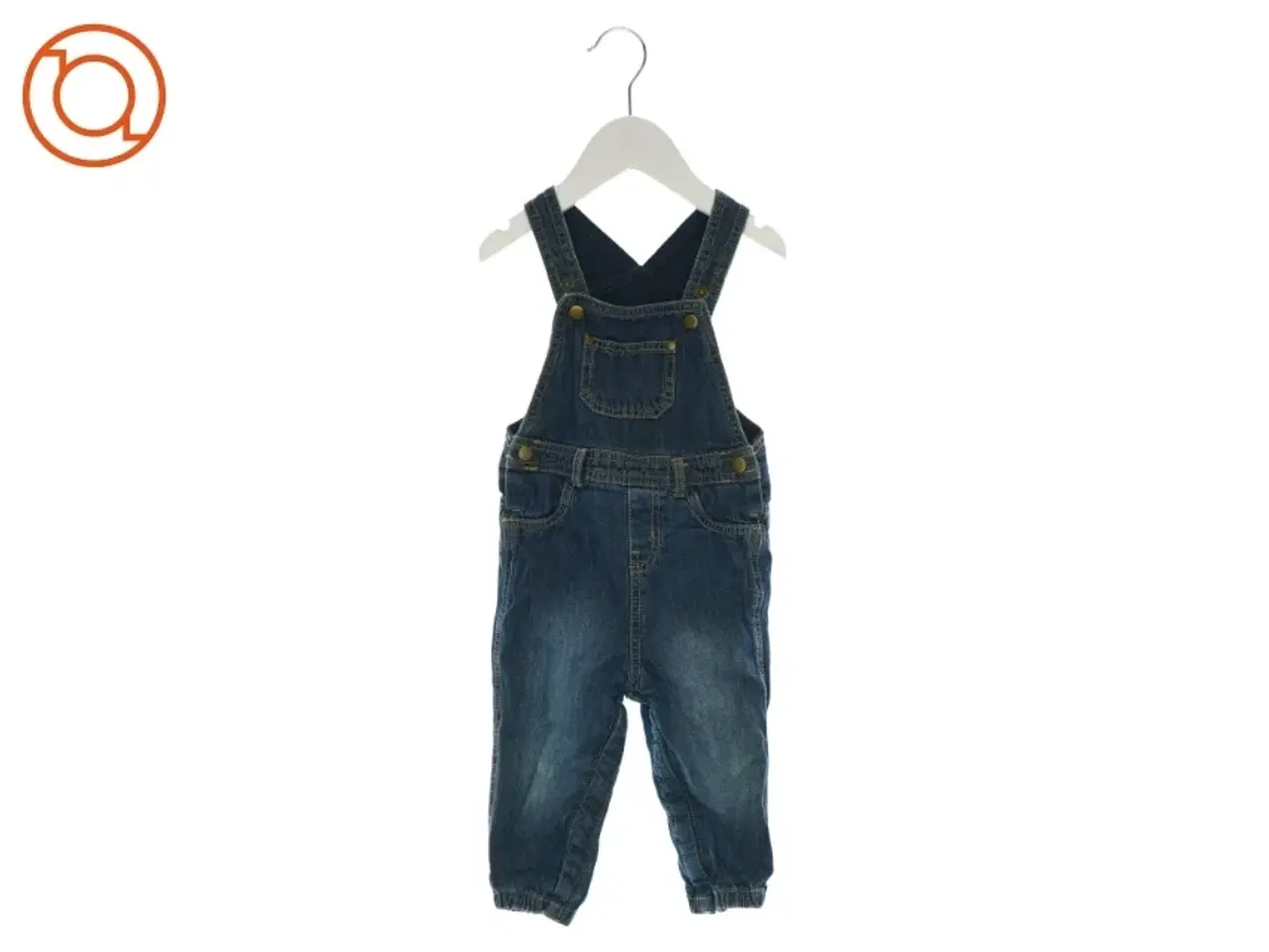 Billede 1 - Smækbukser i denim fra Mini Club Baby (str. 9-12 mdr.)