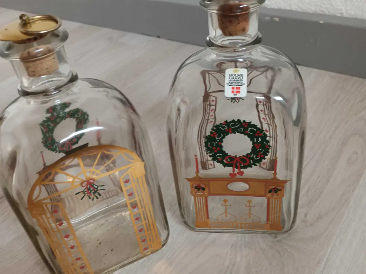 Billede 2 - 2 x Holmegaard glas 