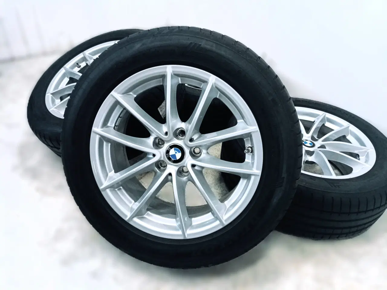 Billede 6 - 5x112 17" ET27 nav 66,6ø BMW sommersæt inkl.TPMS