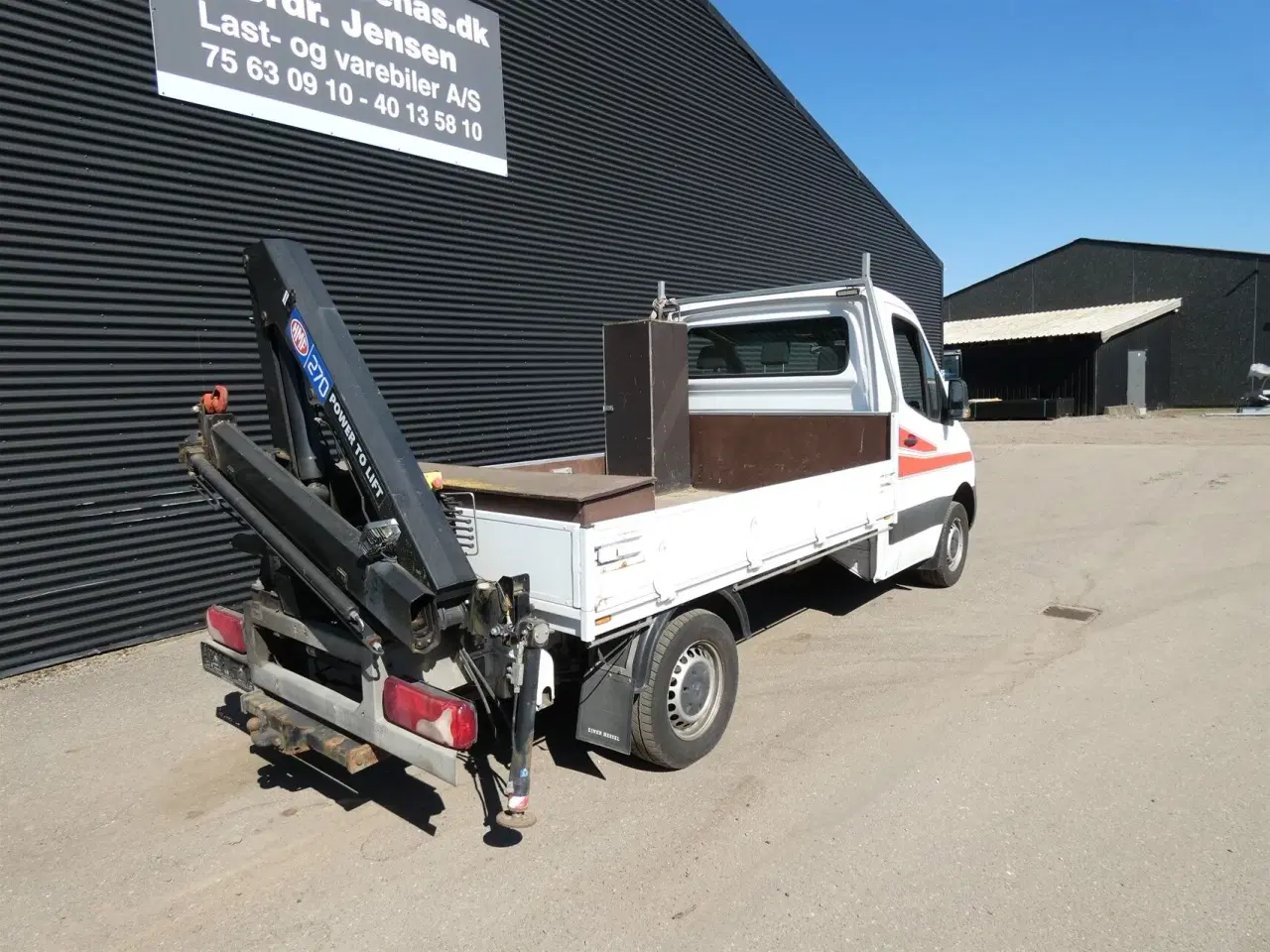 Billede 3 - Mercedes-Benz Sprinter 316 Kranbil 2,1 CDI A2 RWD 163HK Ladv./Chas. Man.