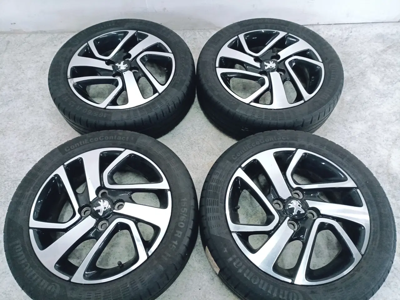 Billede 5 - 4x100 15" ET35 nav 54,1ø Peugeot sommersæt