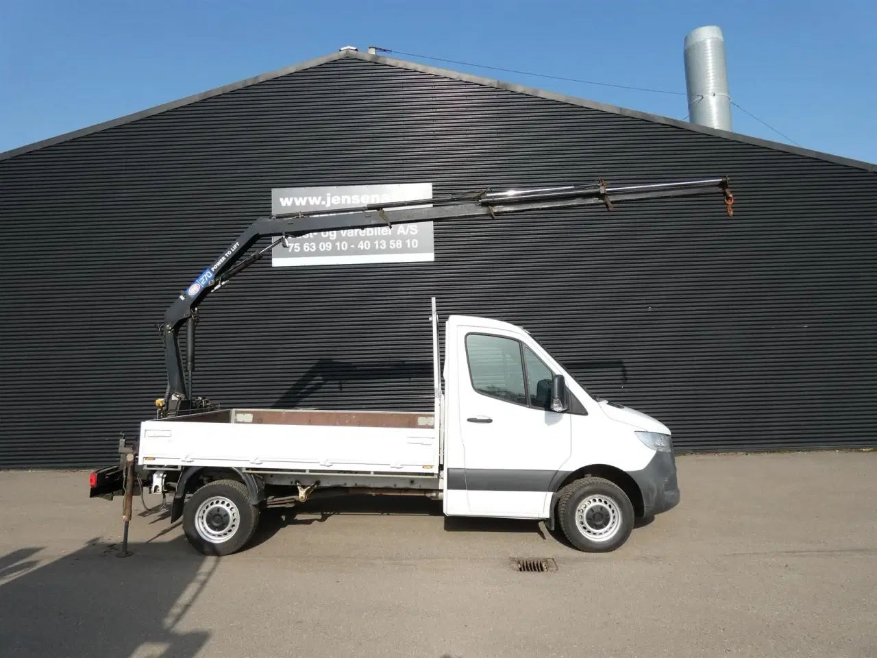 Billede 1 - Mercedes-Benz Sprinter 316 Kranbil 2,1 CDI A2 RWD 163HK Ladv./Chas. Man.