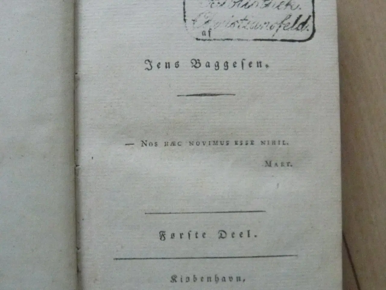 Billede 13 - Antikvariske bøger af Jens Baggesen