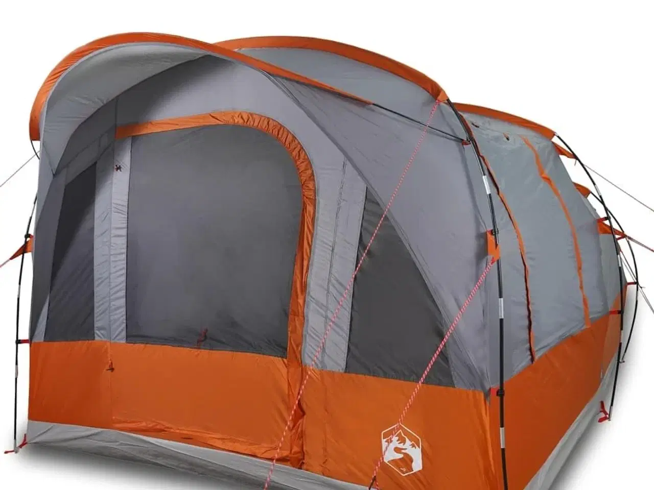 Billede 4 - 3-personers campingtelt vandafvisende grå og orange