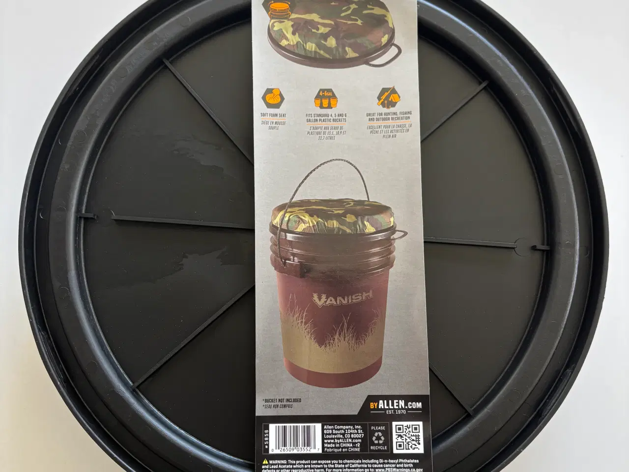 Billede 1 - Allen Camo rotérbart spandelåg med sæde