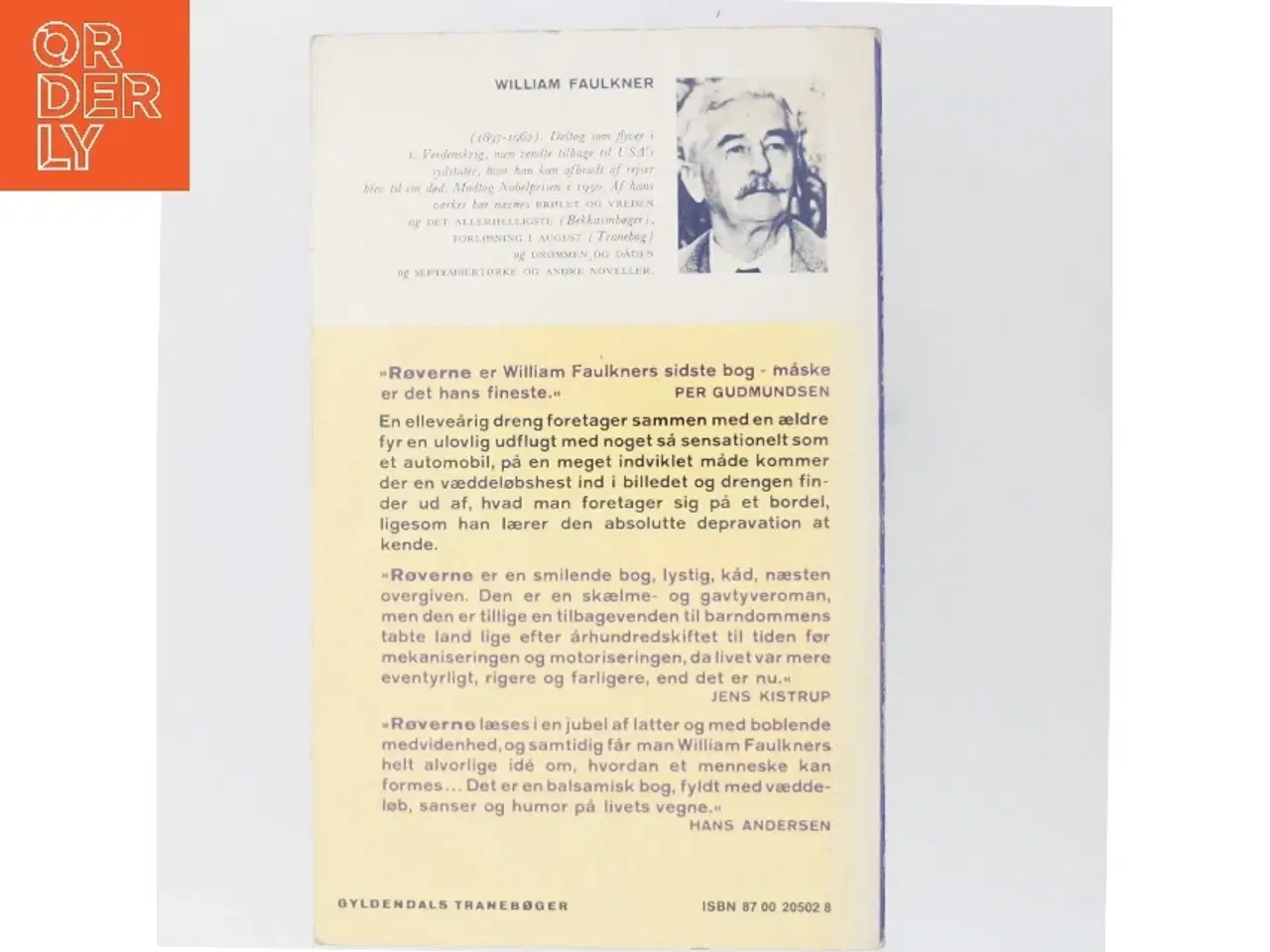 Billede 3 - Røverne af William Faulkner (Bog)