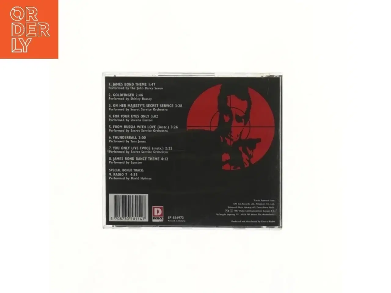 Billede 2 - James Bond CD (str. 12,5x14 cm)