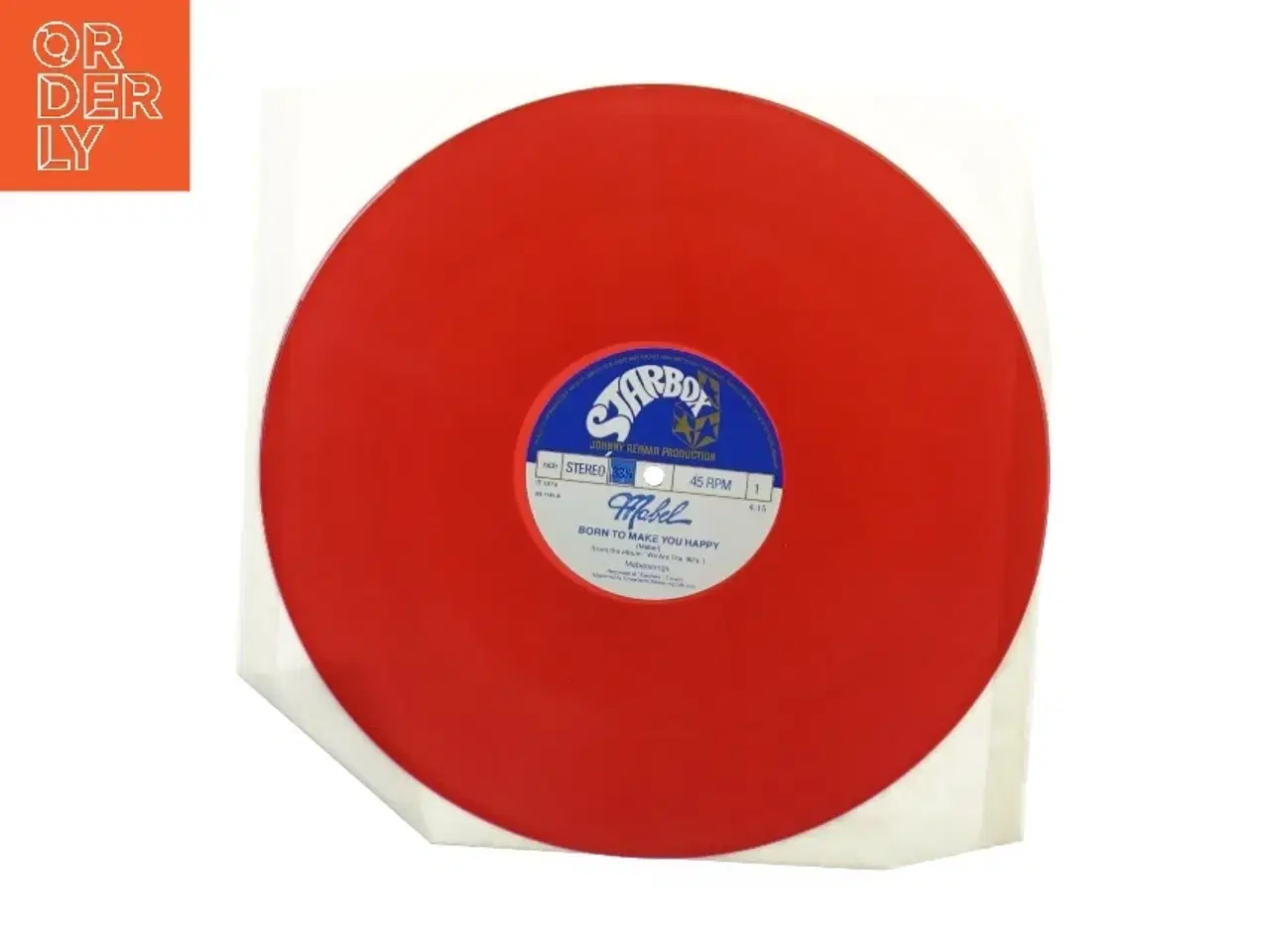 Billede 3 - Mabel - Born to make you happy. Do it with me (LP) fra Starbox (str. 30 cm)