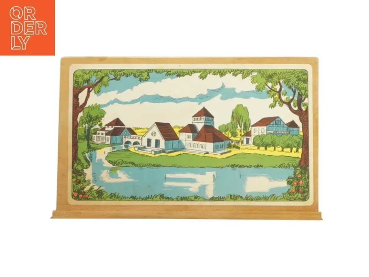 Billede 6 - Kunstbygmesteren Træ byggeklodser sæt(str. 27x23 cm)