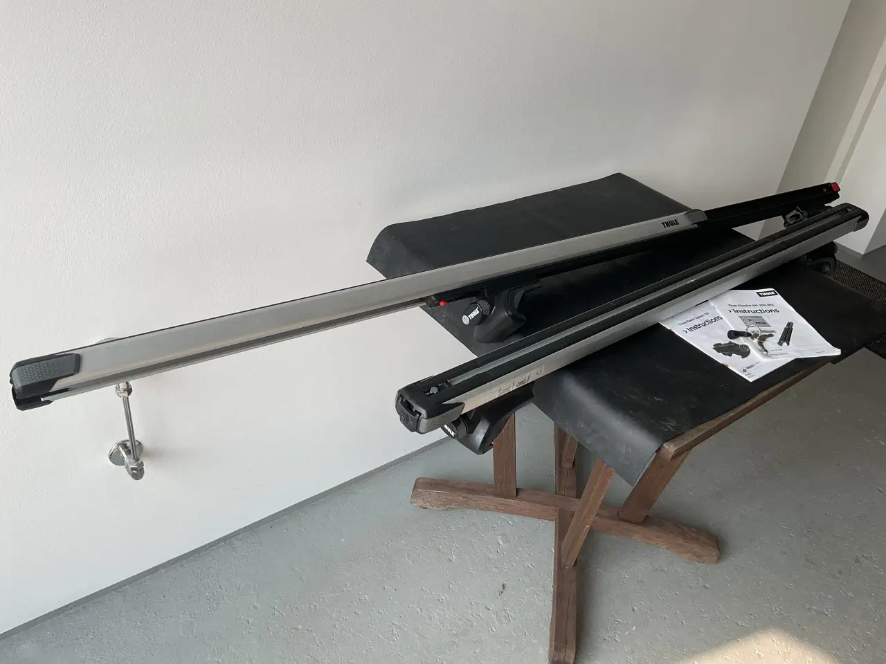 Billede 2 - Thule slidebar tagbøjlesystem i aluminium