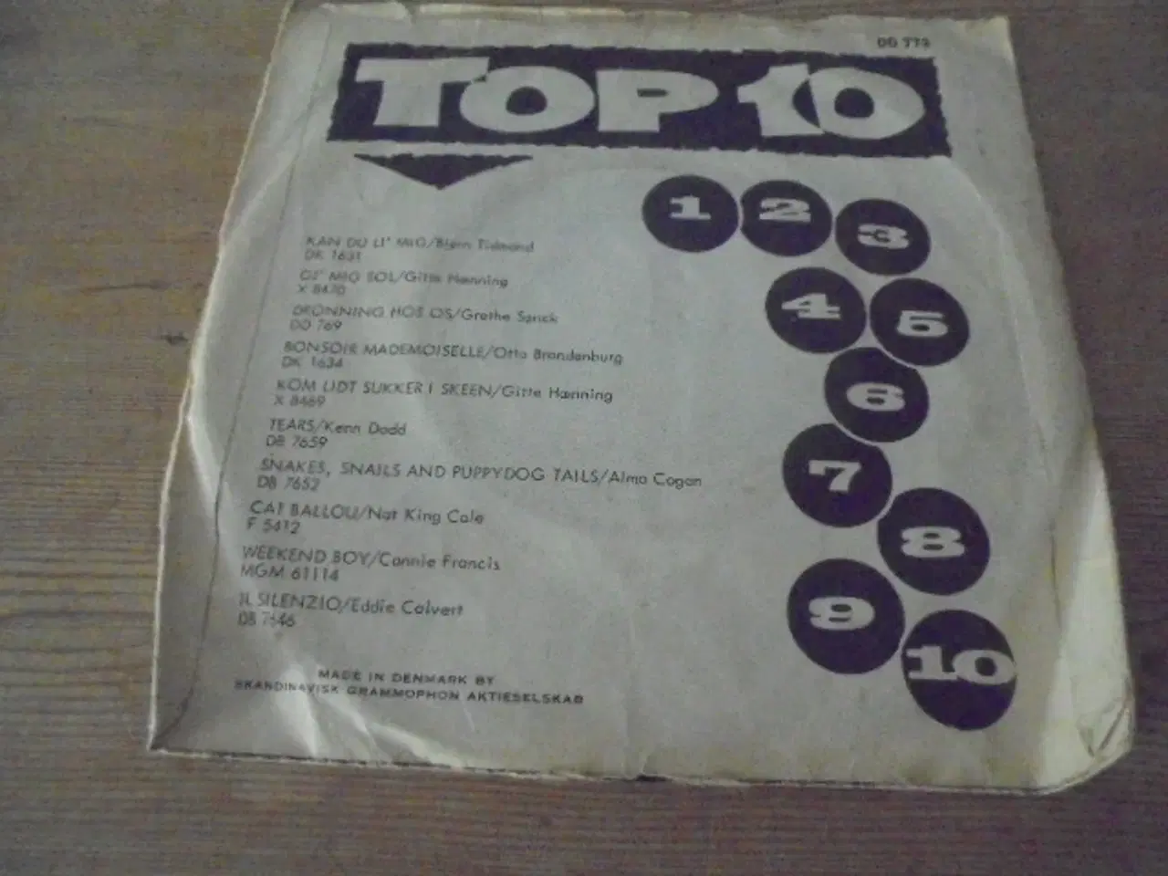 Billede 2 - Single: Scandinavian Four – Eftervé af Four Jacks