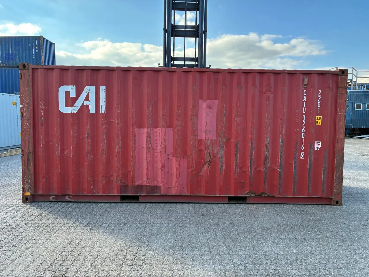 Billede 3 - 20 fods Container- ID: CAIU 326016-9