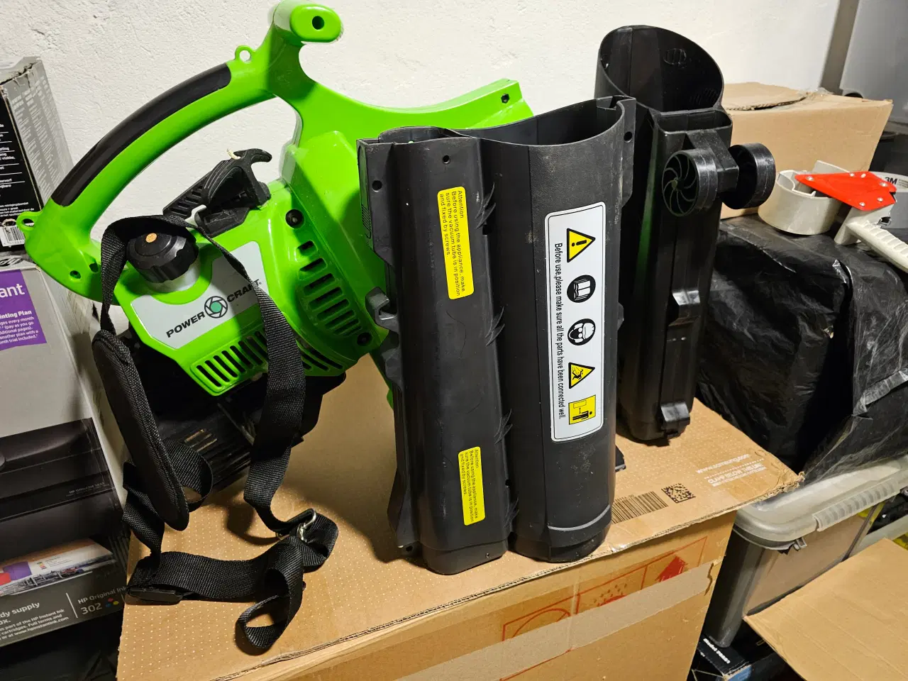 Billede 1 - BENZINDREVET LØVSUGER