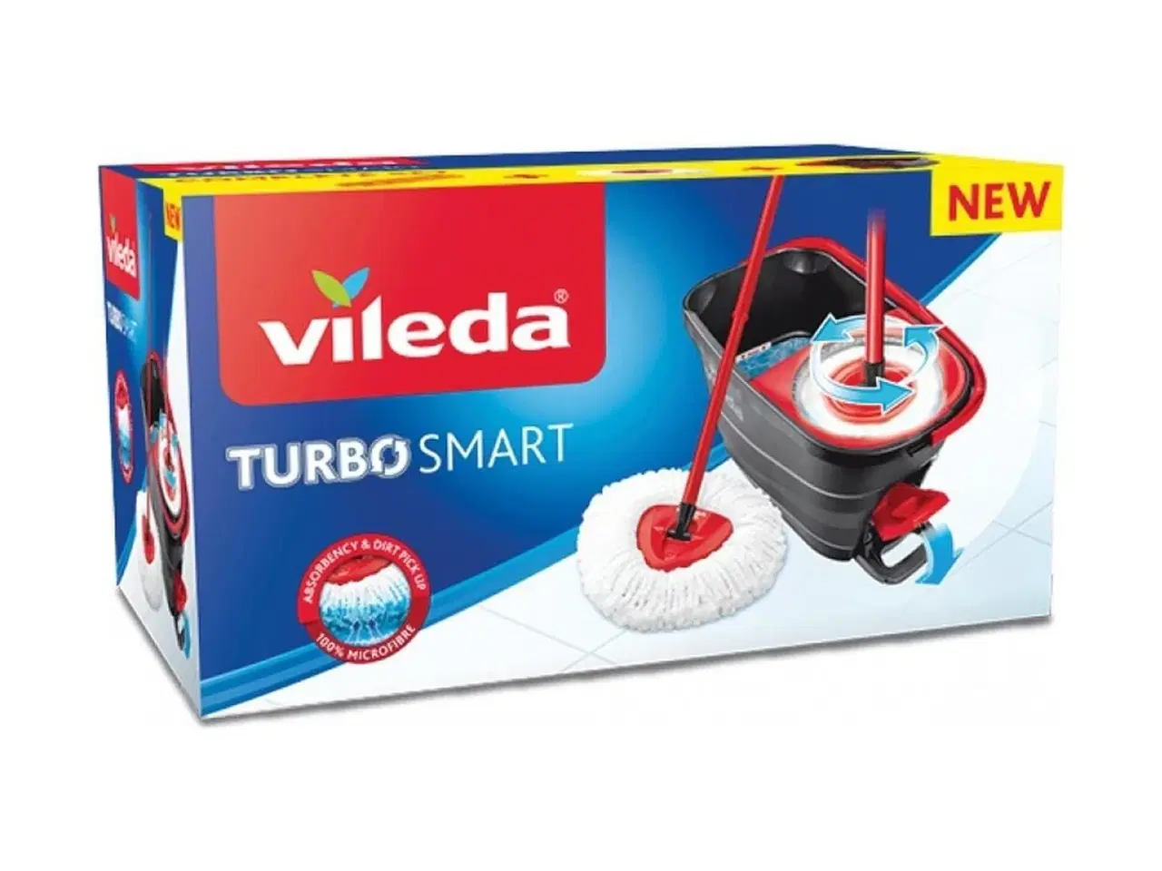 Billede 4 - Gulvmoppe med spand Vileda Turbo Smart