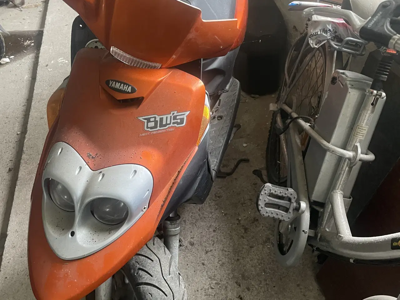 Billede 2 - 2 stk Yamaha bws projekt