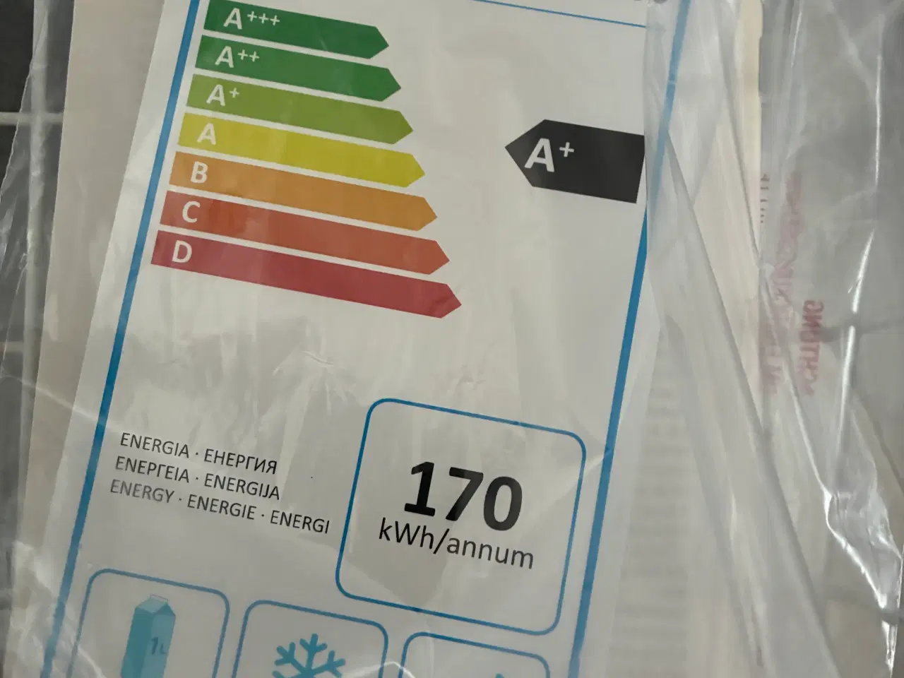 Billede 1 - Ældre lille fryser 