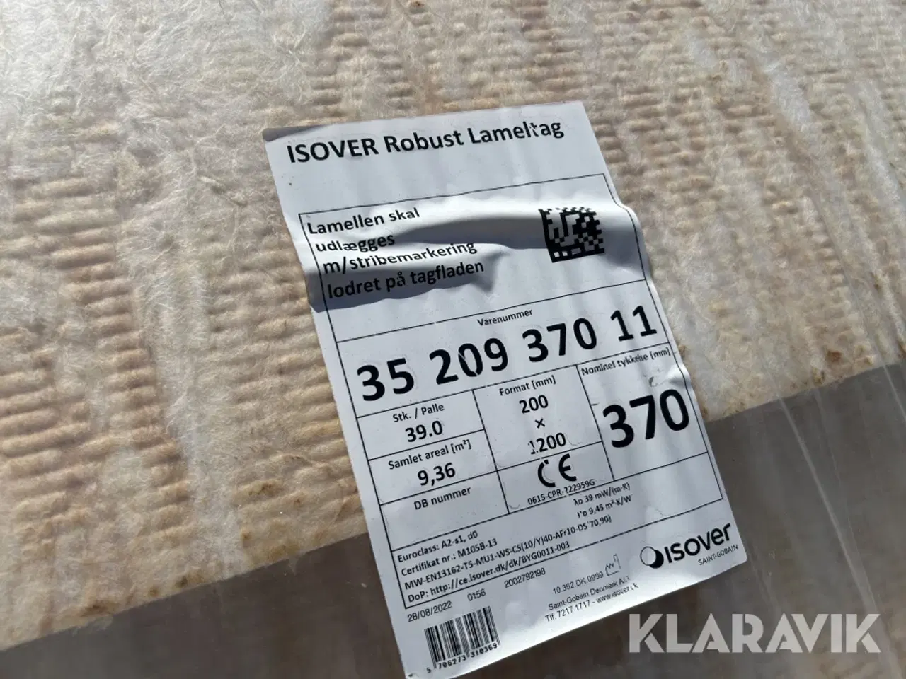 Billede 3 - Isolering Isover ca 130m2