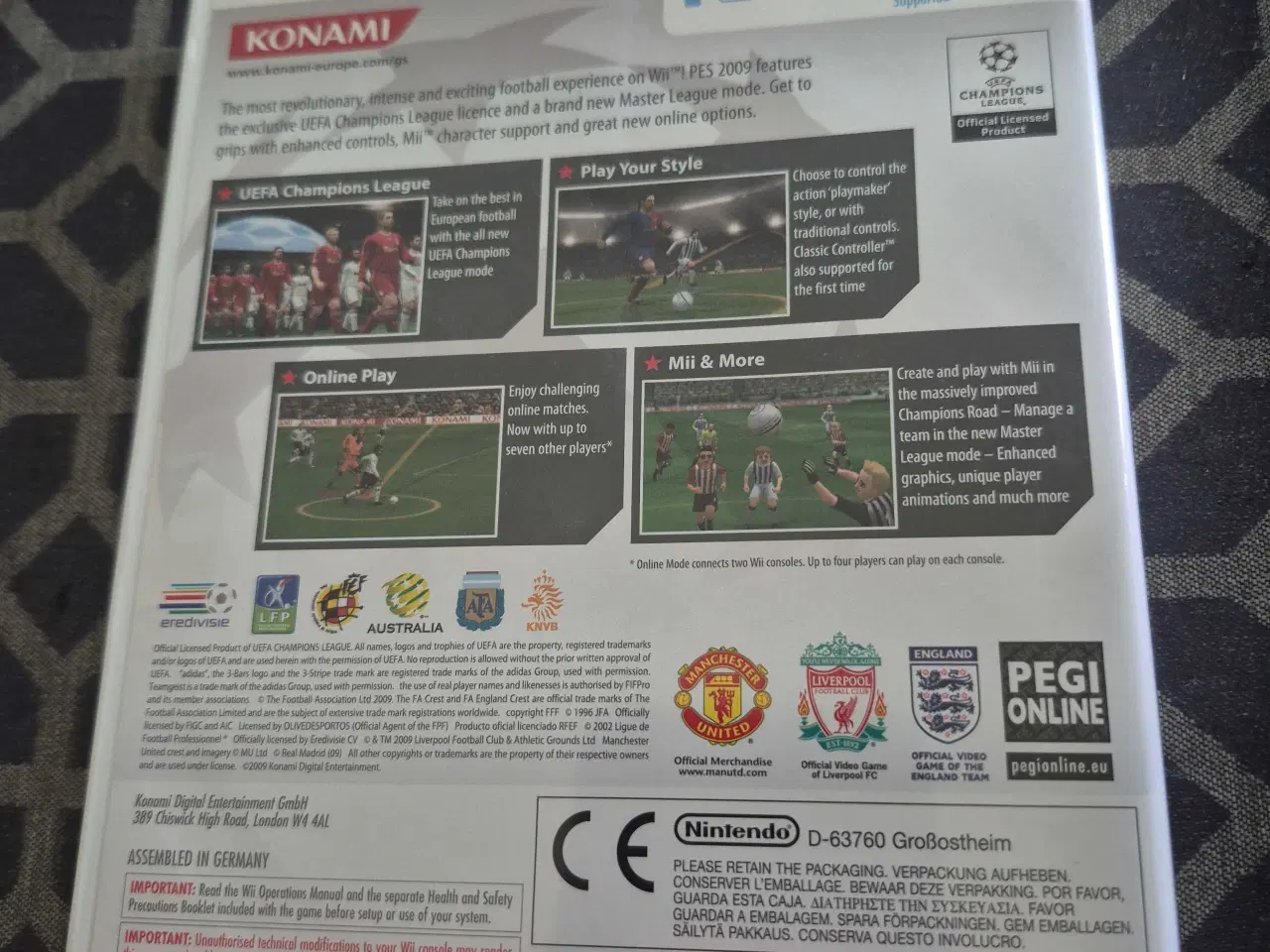 Billede 3 - Wii Pes 2009